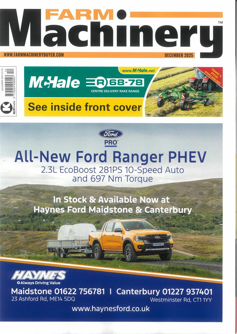 Farm Machinery - DEC 25