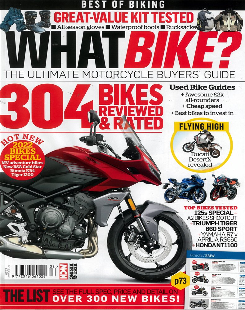 MCN Best of Biking Series Magazine Issue WHAT BIKE