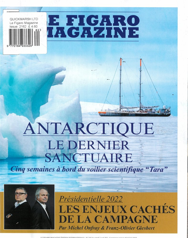 Le Figaro Magazine Issue NO 2162
