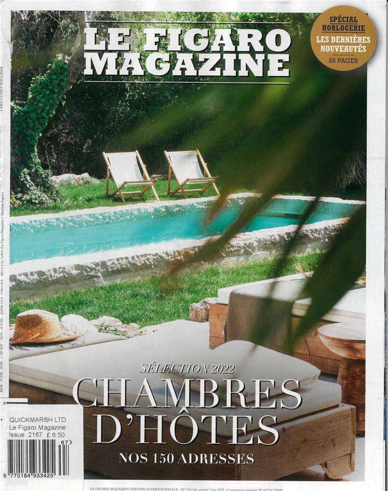 Le Figaro Magazine Issue NO 2167