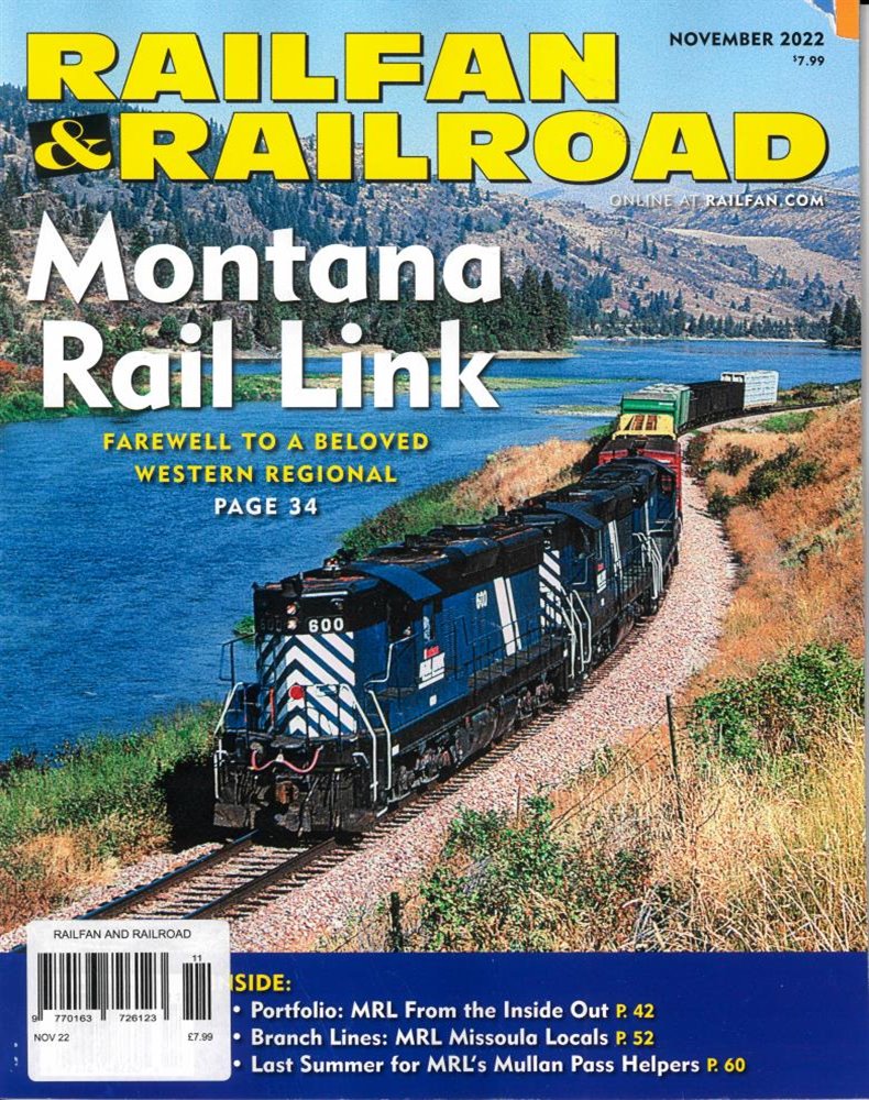 Railfan and Railroad Magazine Subscription