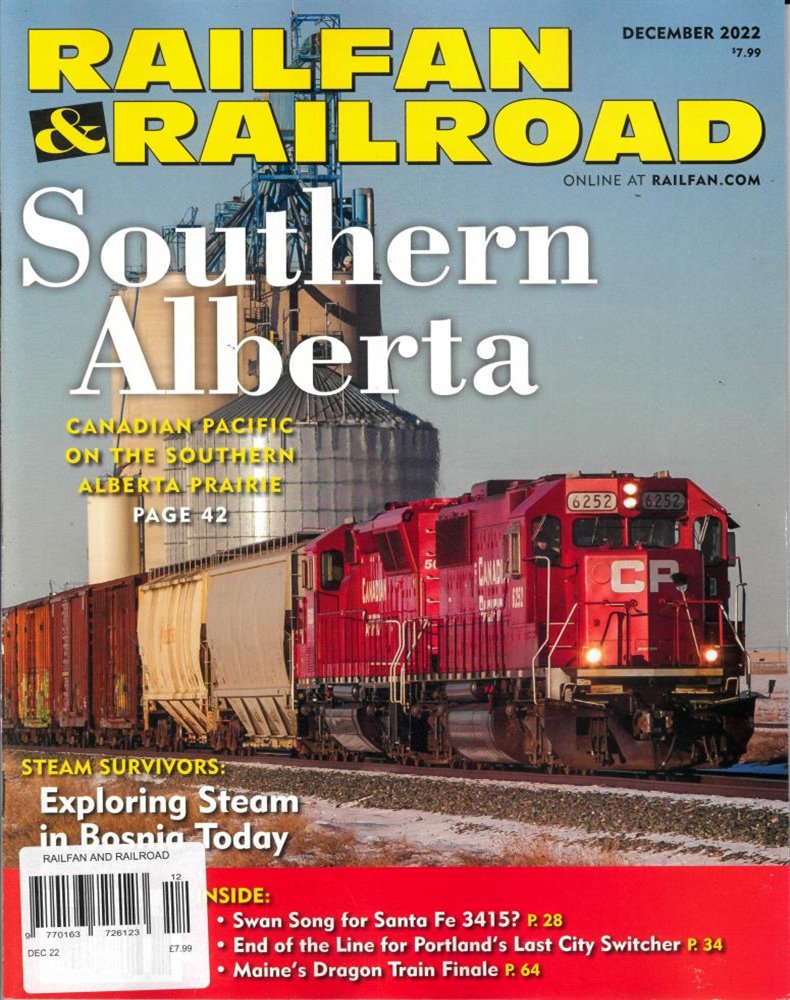 Railfan and Railroad Magazine Subscription