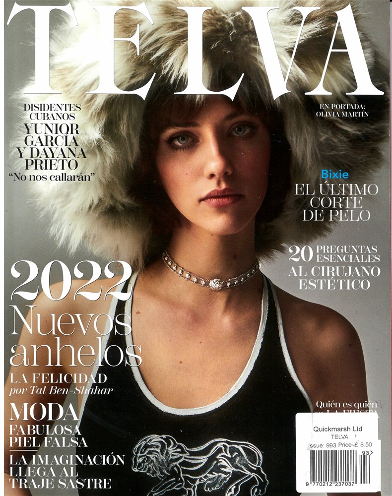 Telva Magazine Issue NO 993