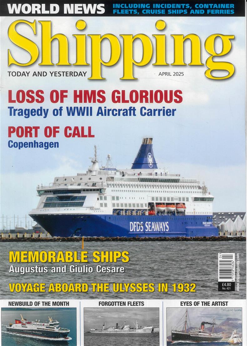 Shipping Today Yesterday - APR 25