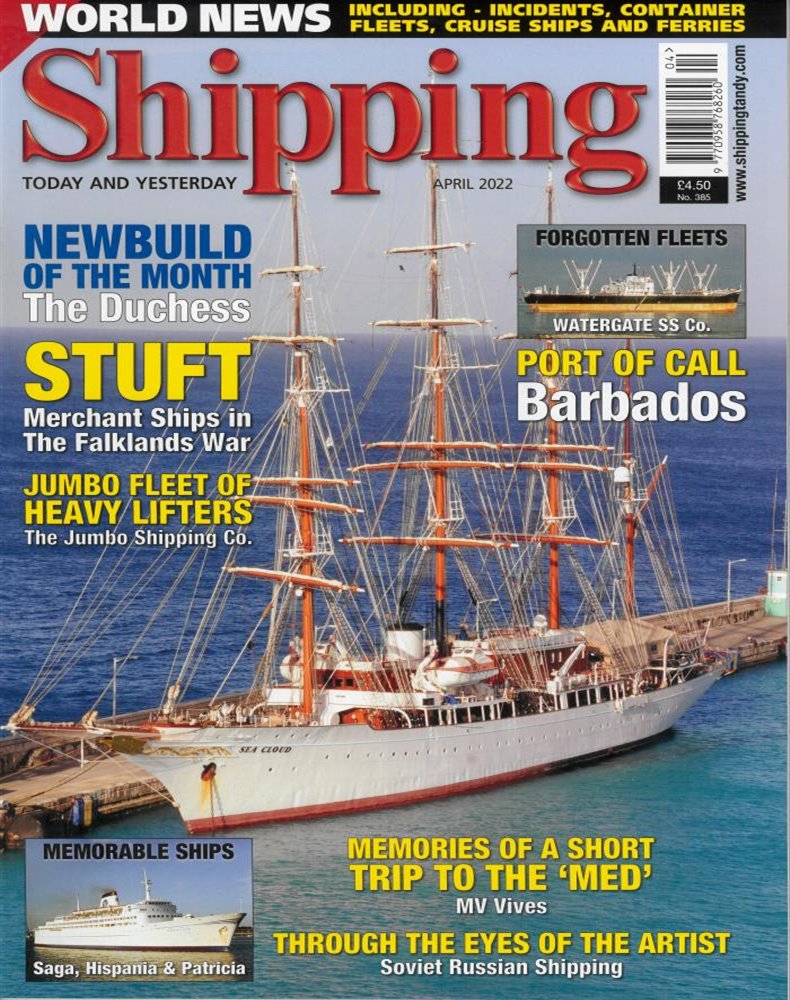 Shipping Today Yesterday Magazine Issue APR 22