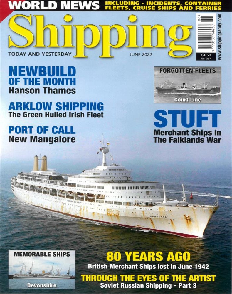 Shipping Today Yesterday Magazine Issue JUN 22