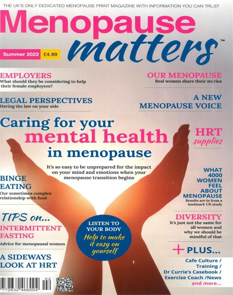 Menopause Matters Magazine Subscription