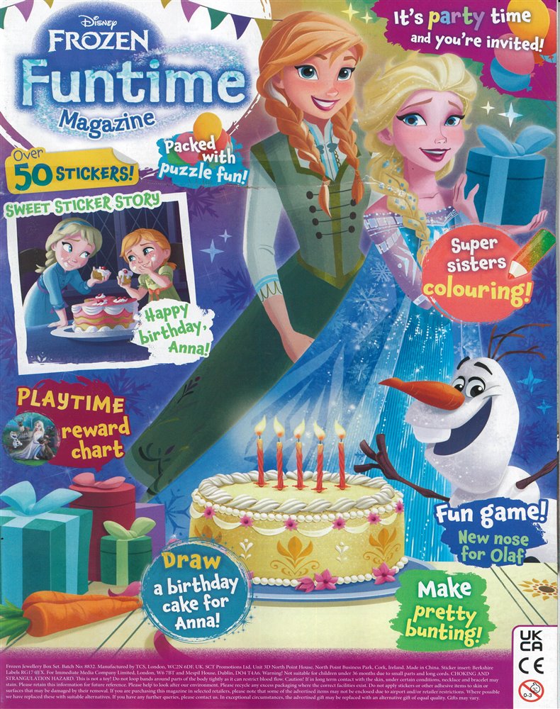 Frozen Funtime Magazine Issue NO 36
