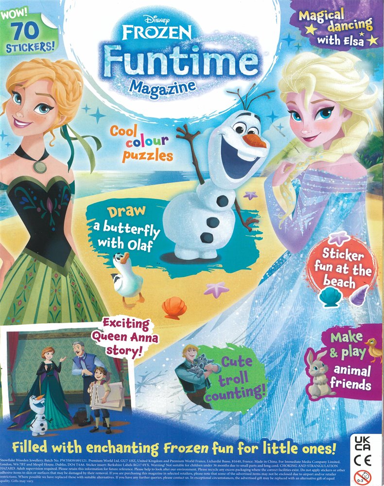 Frozen Funtime Magazine Issue NO 37