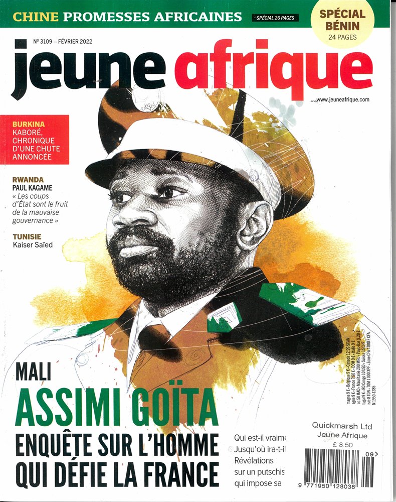Jeune Afrique  Magazine Issue NO 3109