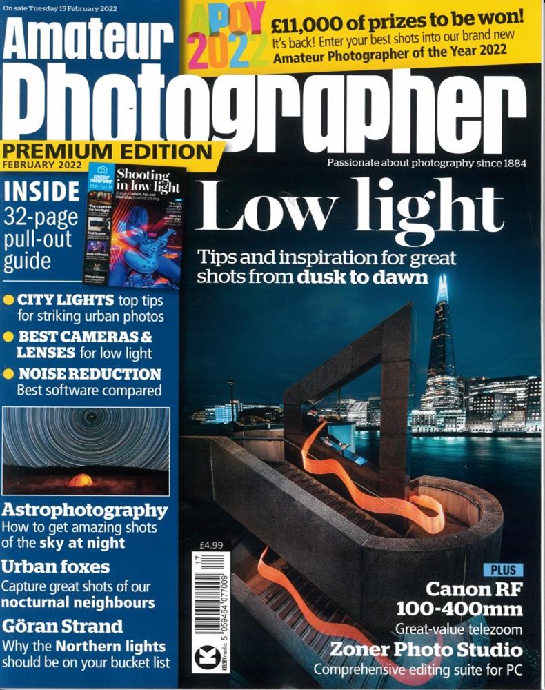 Amateur Photographer Premium  Magazine Issue FEB 22
