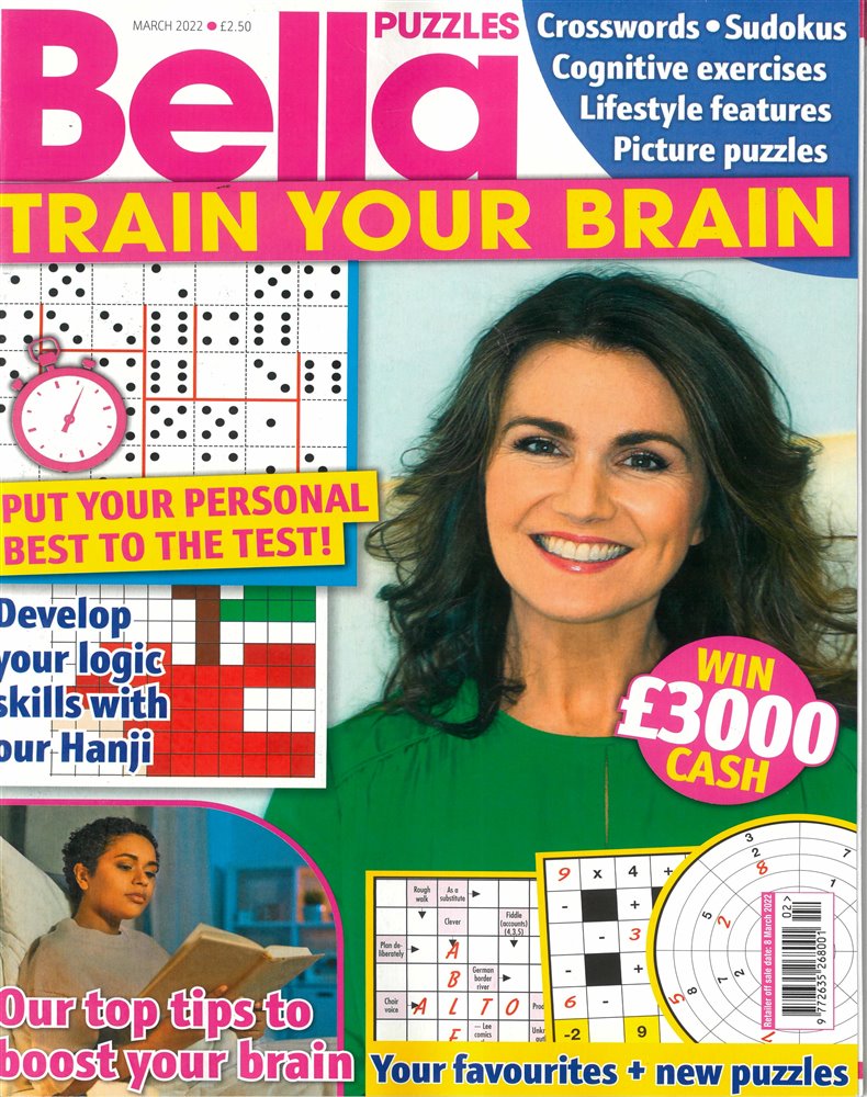Bella Puzzles Train Your Brain Magazine Issue NO 2