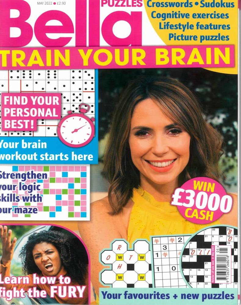Bella Puzzles Train Your Brain Magazine Issue NO 5