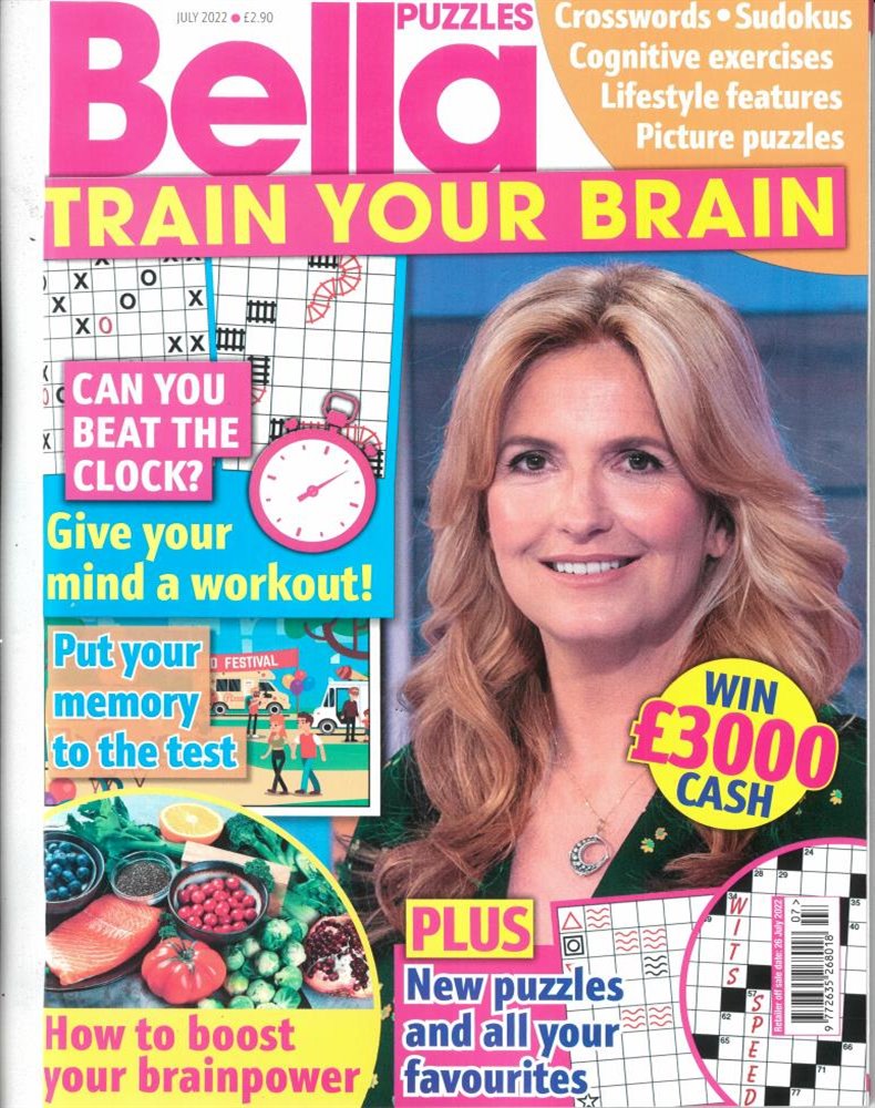 Bella Puzzles Train Your Brain Magazine Subscription