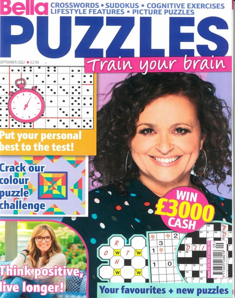 Bella Puzzles Train Your Brain Magazine Subscription