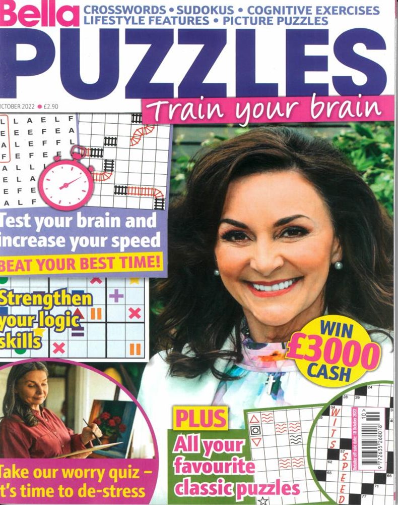 Bella Puzzles Train Your Brain Magazine Subscription