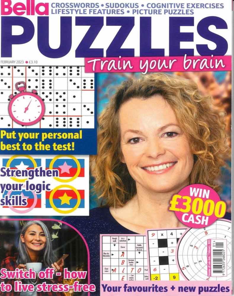 Bella Puzzles Train Your Brain Magazine Subscription