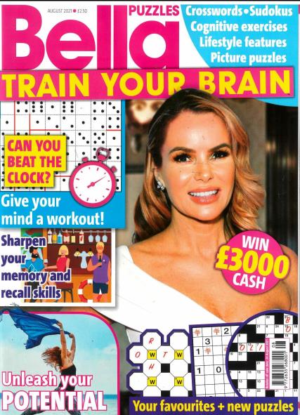 Bella Puzzles Train Your Brain Magazine