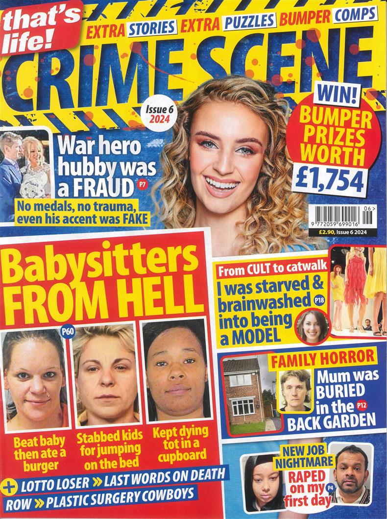 Thats Life Crime Scene - NO 6