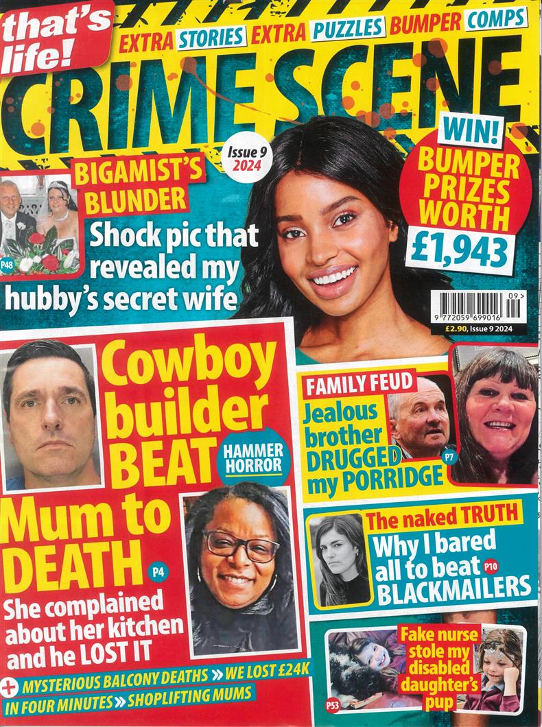 Thats Life Crime Scene - NO 9