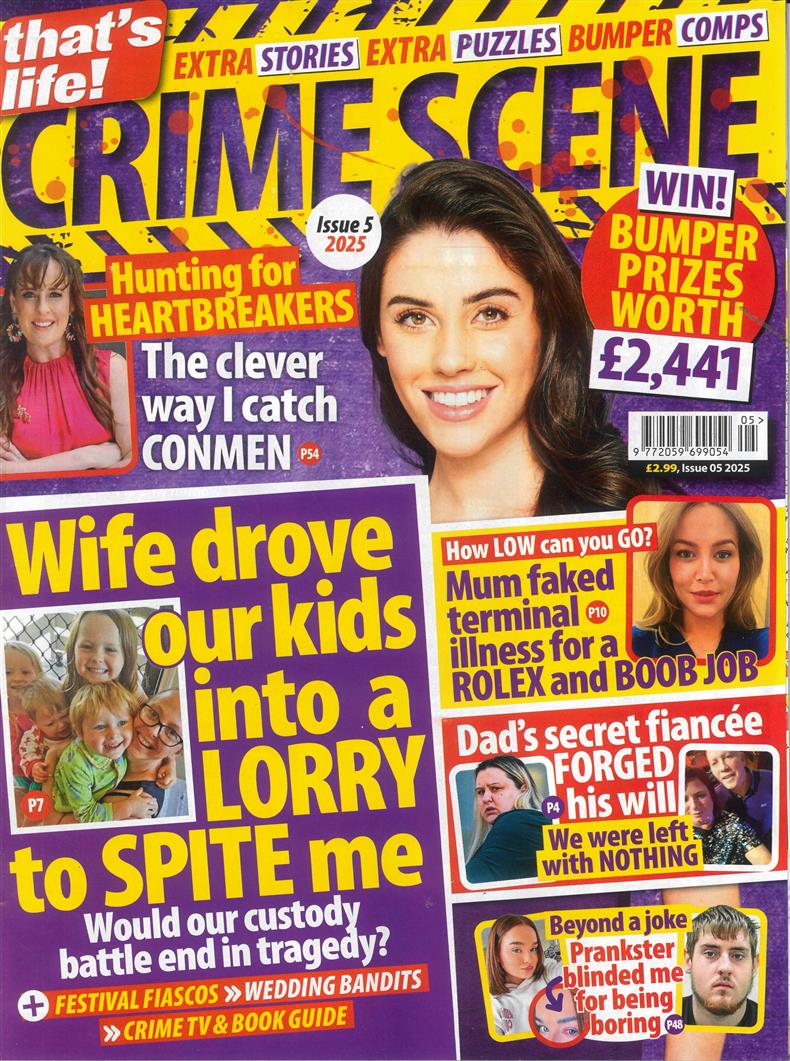 Thats Life Crime Scene - NO 5