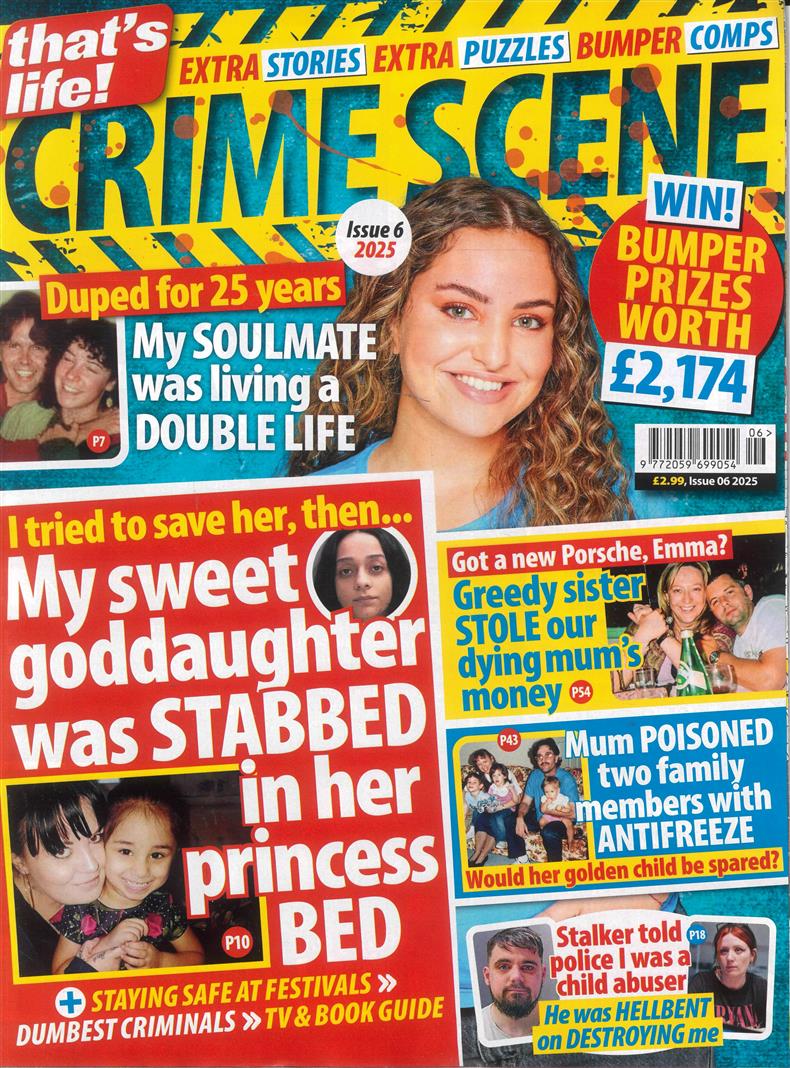 Thats Life Crime Scene - NO 6