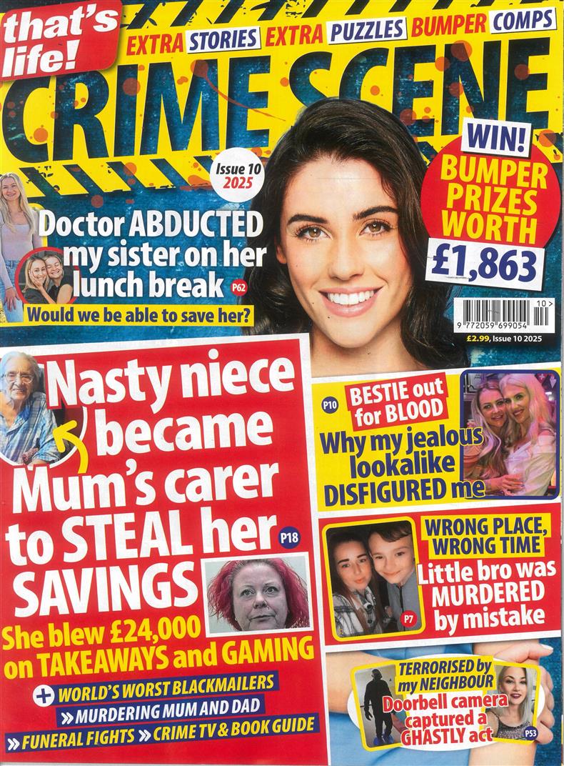 Thats Life Crime Scene - NO 10