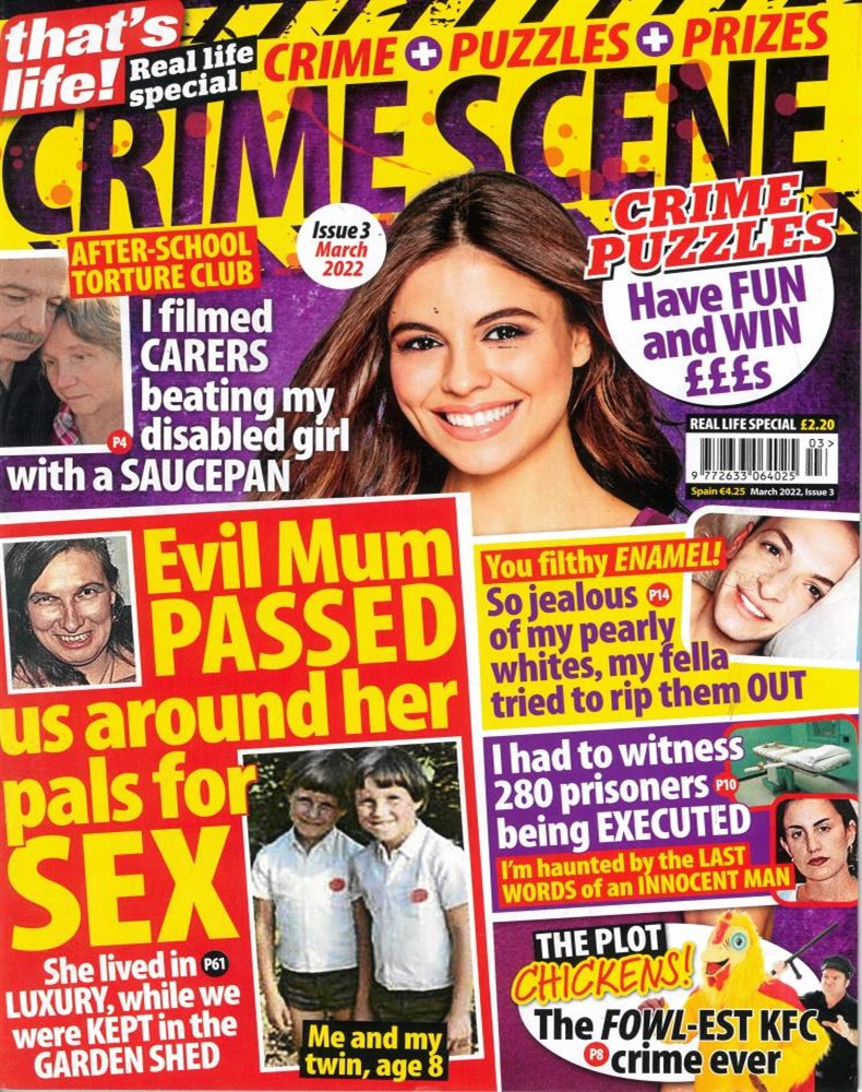 That's Life Crime Scene Magazine Issue CRIME 3