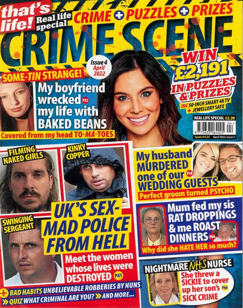 That's Life Crime Scene Magazine Issue CRIME 4