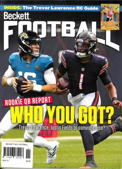 Beckett NFL Football Magazine