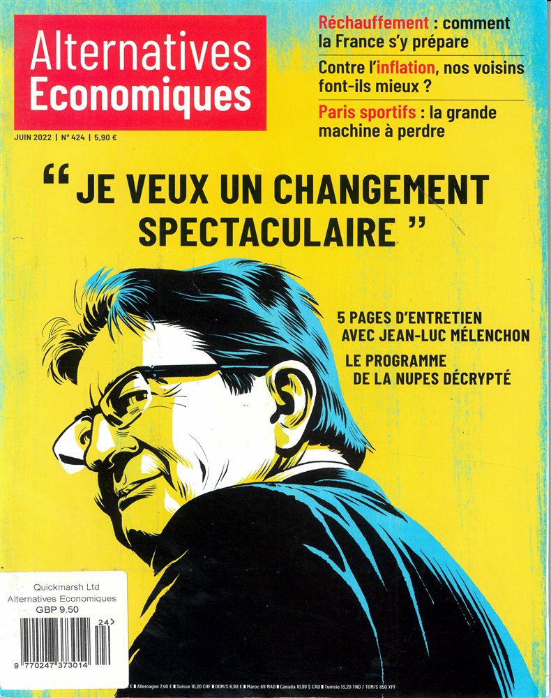 Alternatives Economiques Magazine Issue NO 424