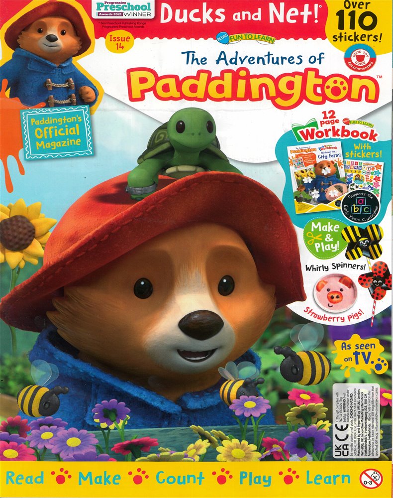Fun to Learn Paddington Magazine Issue NO 14