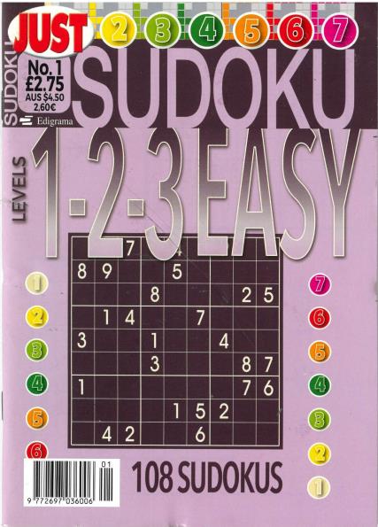Just Sudoku Easy Magazine