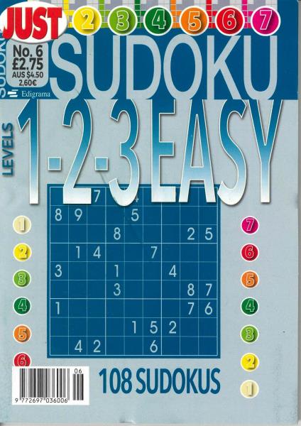 Just Sudoku Easy magazine