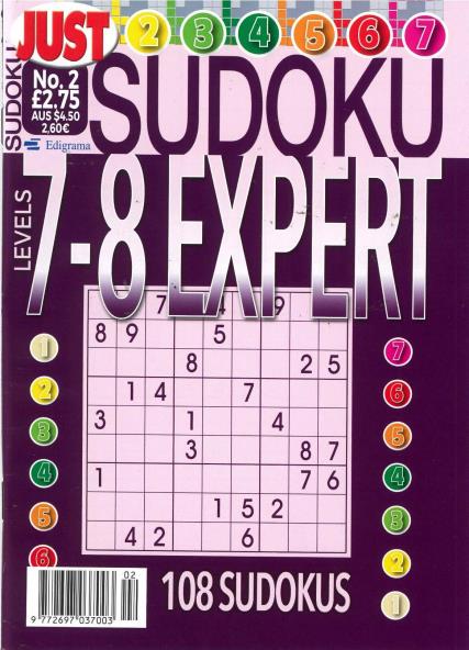 Just Sudoku Expert Magazine