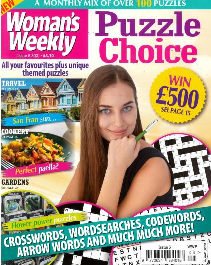 Womans Weekly Puzzle Choice Magazine