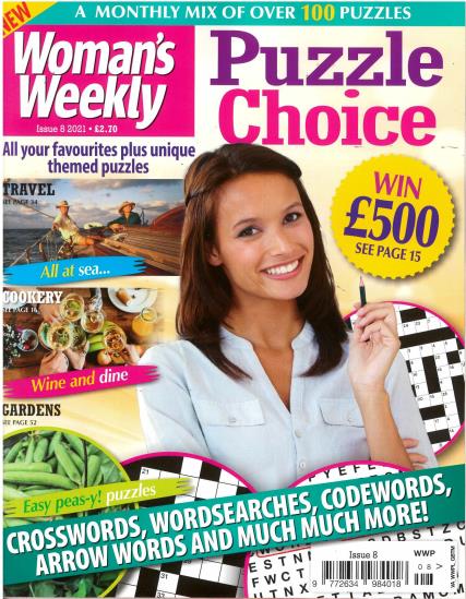 Womans Weekly Puzzle Choice Magazine