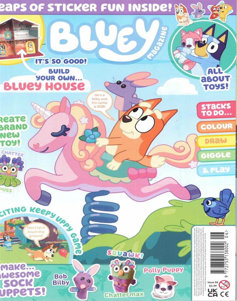 Bluey Magazine Issue NO 6