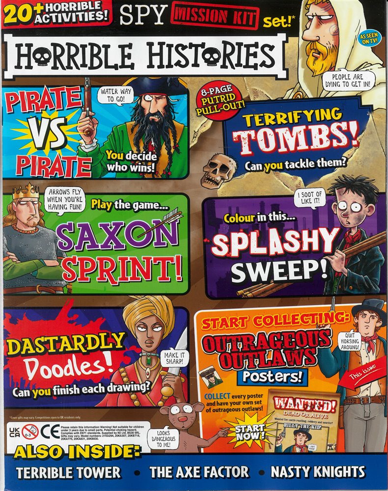Horrible Histories - (without free gifts) Magazine Issue NO 96