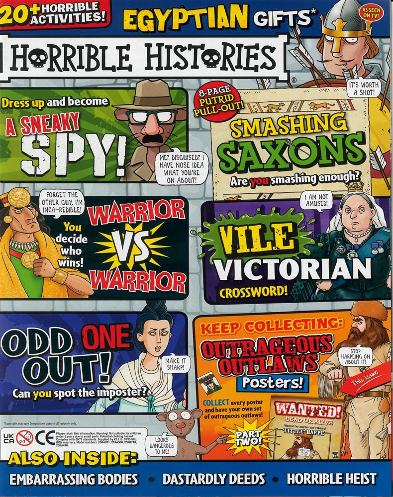 Horrible Histories - (without free gifts) Magazine Issue NO 97