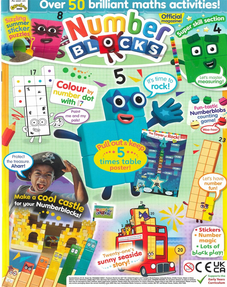 Numberblocks Magazine Subscriptions