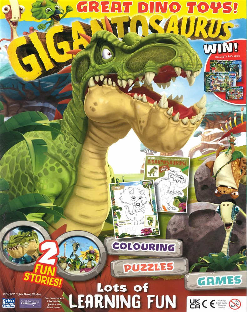 Gigantosaurus Magazine Issue NO 4