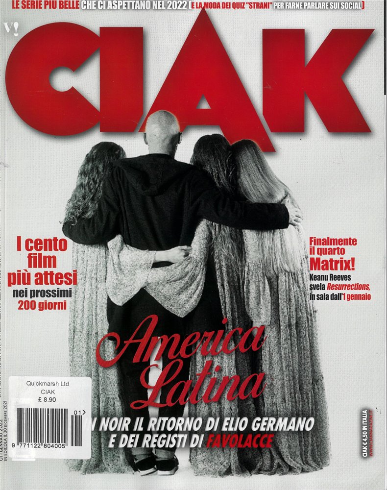 Ciak Magazine Issue NO 1