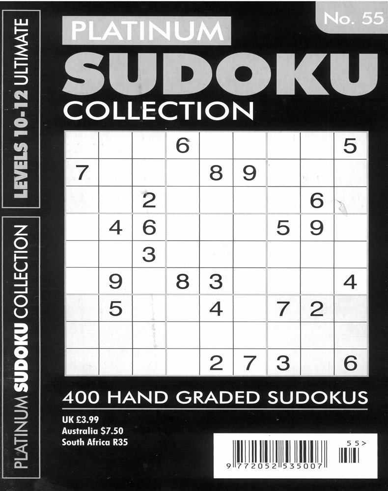 Platinum Sudoku Collection Magazine Issue NO 55