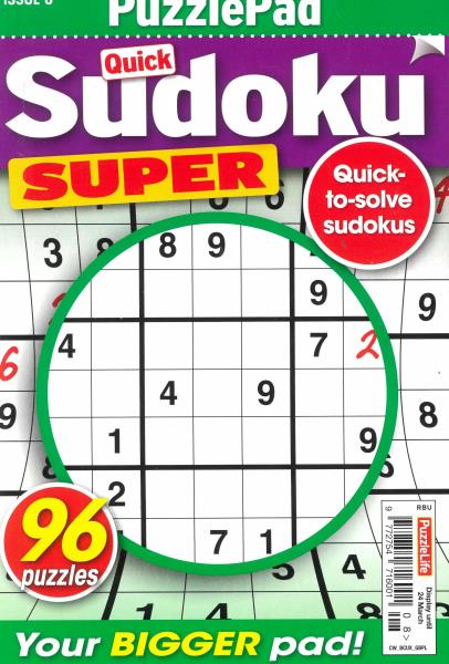 Puzzlelife Sudoku Super Magazine
