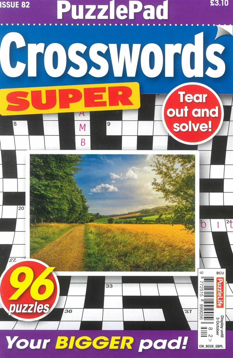 Puzzlelife Crossword Super - NO 82