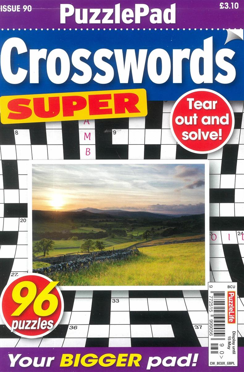 Puzzlelife Crossword Super - NO 90