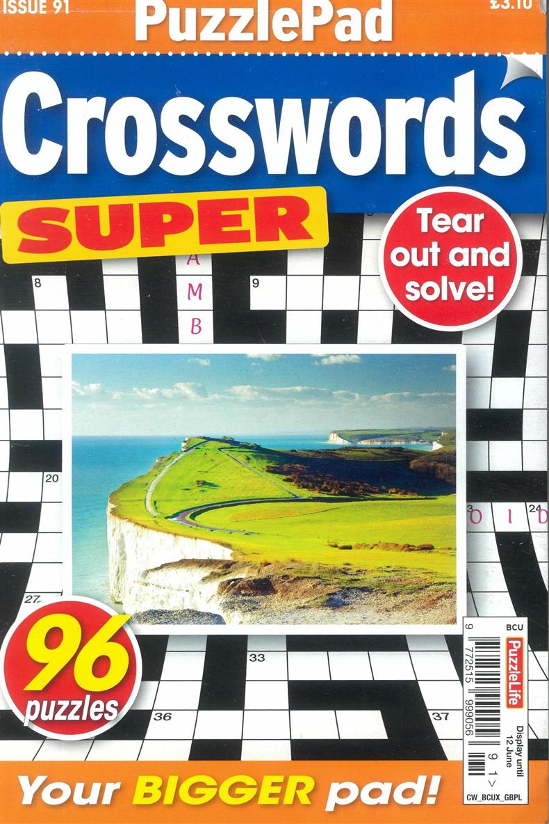 Puzzlelife Crossword Super - NO 91