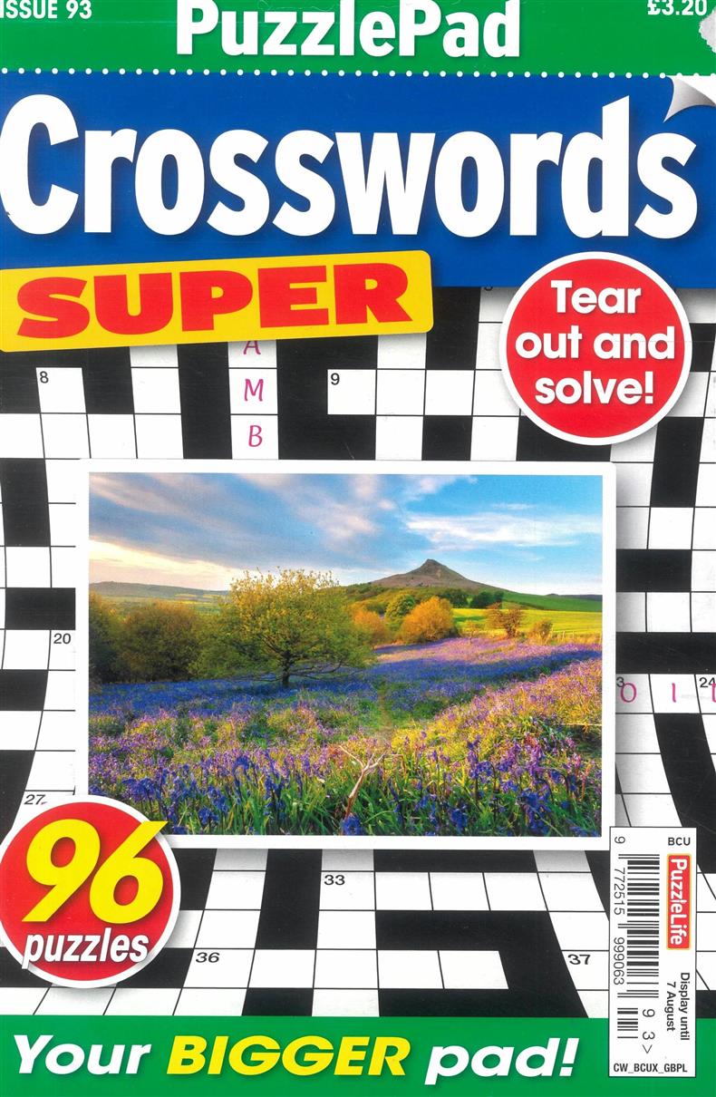 Puzzlelife Crossword Super - NO 93