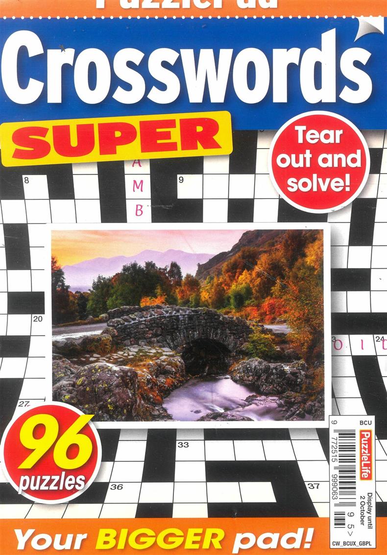 Puzzlelife Crossword Super - NO 95